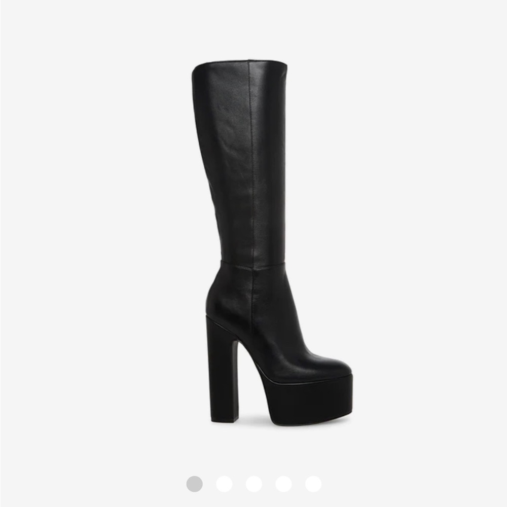 Steve Madden Shanti Black Leather